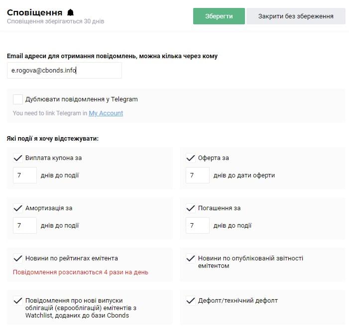 watchlist notifications